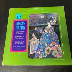 Joseph Haydn - Symphony No. 54, 34, 75 Vinyl LP Little Orchestra Of London Vinyl